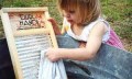 Even the little ones can help. Pictured is a wash board.